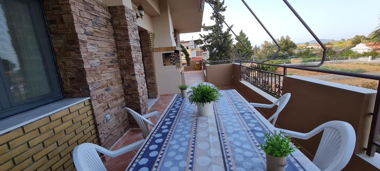 'The Seagull' Traditional Cottage Nea Makri Bagian luar foto